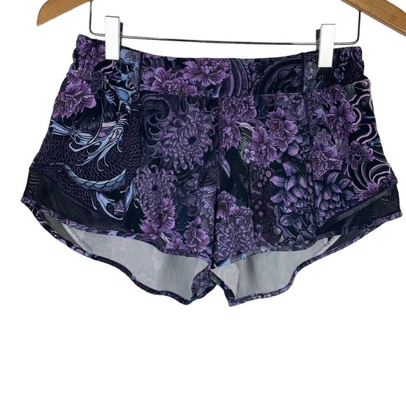 Lululemon Hotty Hot Short II Memoir Multi Purple 2